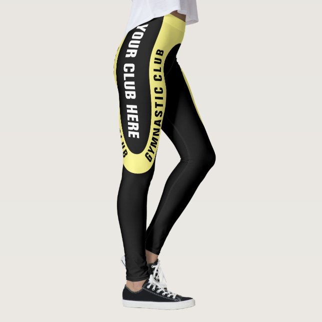 Customisable Gymnastic Club Leggings Version 1 (Right)