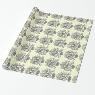 Customisable Haeckel Wrapping Paper