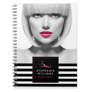 Customisable Hair Stylist Note Book