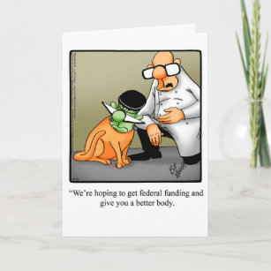 Customisable Halloween Humour Greeting Card