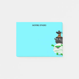 Customisable Halloween - Mochi Mummy Leader Post-it Notes