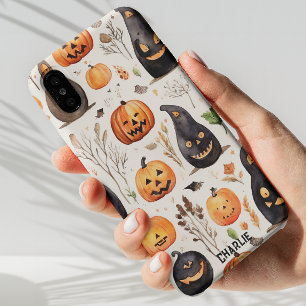 Customisable Halloween Phone Case Gift,Fall Season