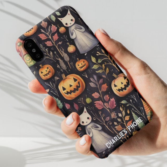 Customisable Halloween Phone Case Gift,Fall Season (Creator Uploaded)