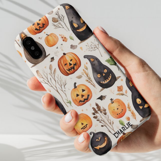 Customisable Halloween Phone Case Gift,Fall Season (Creator Uploaded)