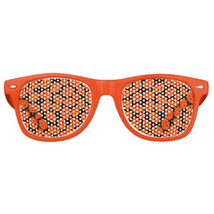 Customisable Halloween Pumpkin Retro Sunglasses