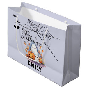 Customisable Halloween Trick or Treat Bag Large   