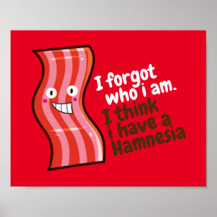 Customisable Hamnesia T-Shirt Poster
