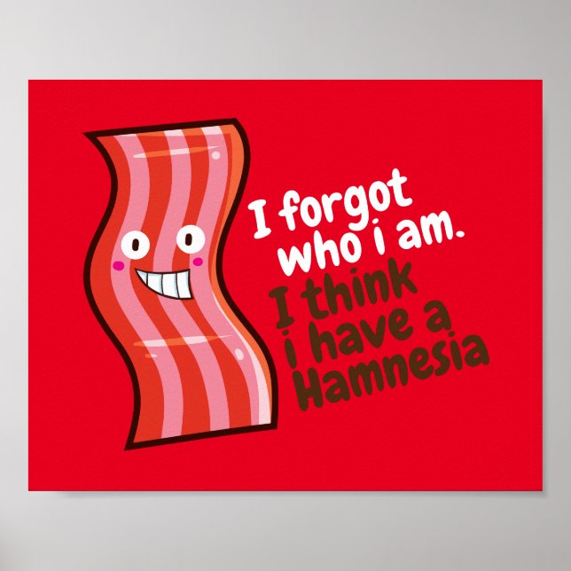 Customisable Hamnesia T-Shirt Poster (Front)