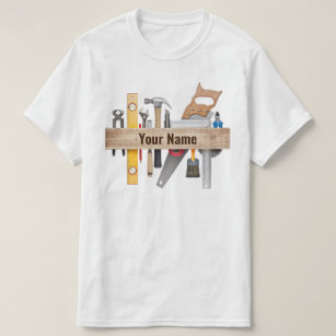 Customisable handyman carpenter tools T-Shirt