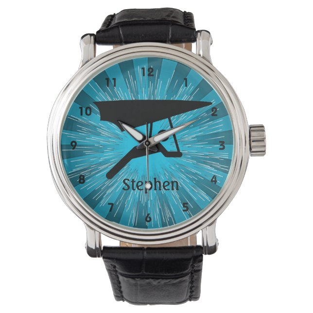 Customisable Hang Gliding Design Watch (Front)