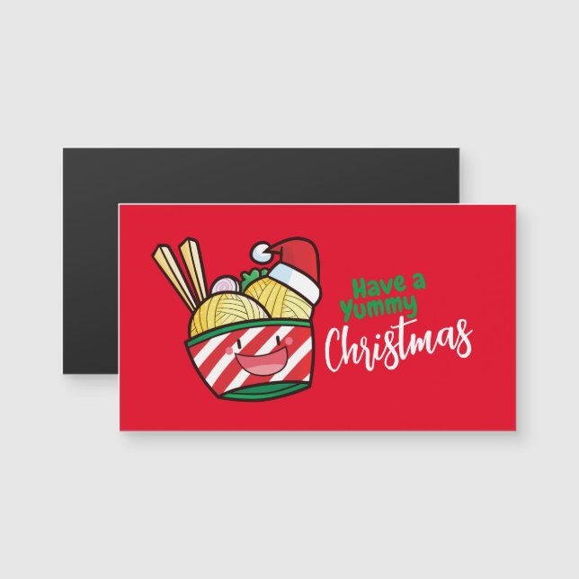 Customisable Have a Yummy Christmas (Front/Back)