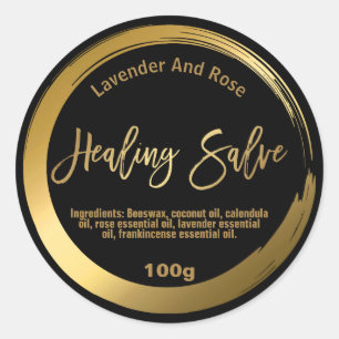 Customisable Healing Salve Label