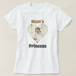 Customisable heart photo princess T-Shirt