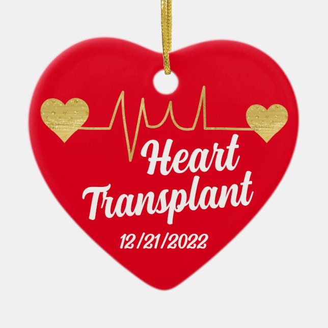 Customisable Heart Transplant Ornament  (Front)