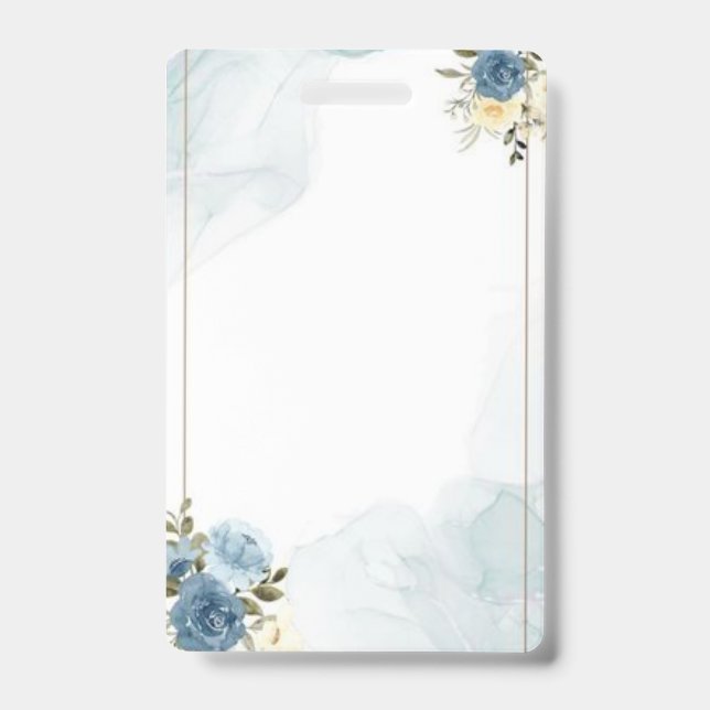 Customisable High-Quality Badge ID Badge (Front)