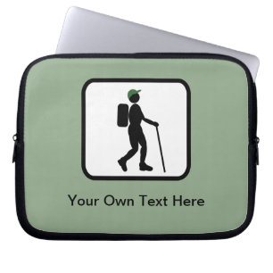 Customisable Hiker Logo Laptop Sleeve