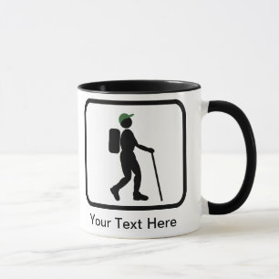 Customisable Hiker Logo Mug