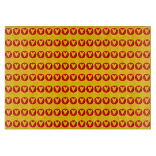 Customisable Holed Hearts Cutting Board