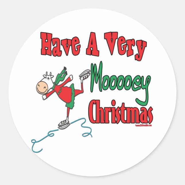 Customisable Holiday Fun Stuff Classic Round Sticker (Front)