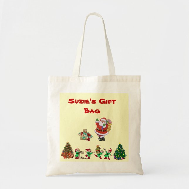 Customisable Holiday Gift Bag (Front)