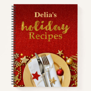 Customisable Holiday Recipe Book