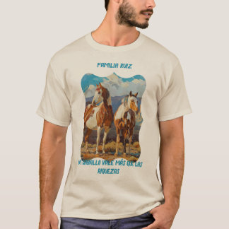 Customisable Horses in the Desert T-Shirt