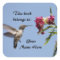 Customisable Hummingbird Sticker