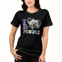 Customisable I Heart My Poodle