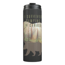 Customisable I survived camping in Canada
