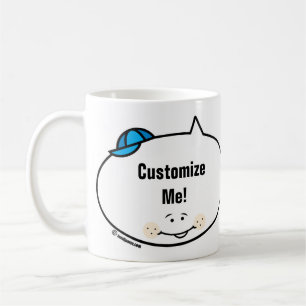 Customisable iamQuotes Boy Coffee Mug