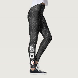 Customisable Initialling Leggings KANJI LOVE,