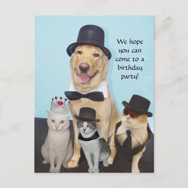 Customisable Invitation (Front)