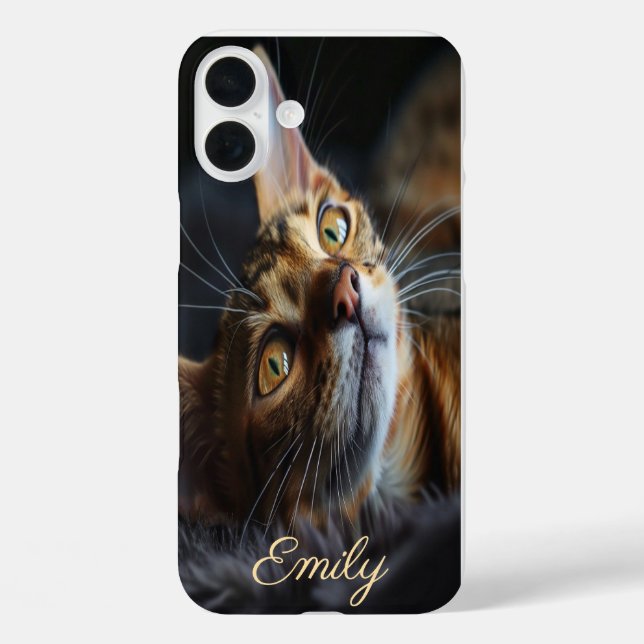 Customisable iPhone for Cat Lovers Case-Mate iPhone Case (Back)
