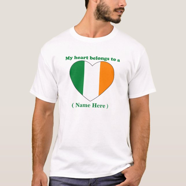 Customisable Ireland T-shirt (Front)