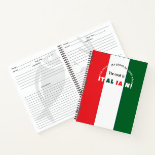 Customisable Italian Recipe Book