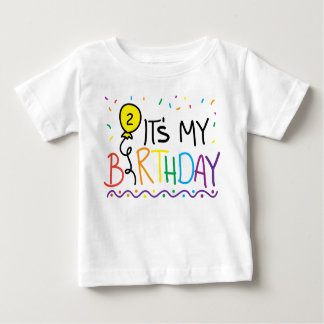 Customisable It's My Birthday Balloon T-Shirt