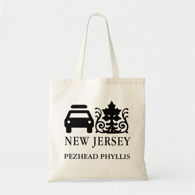 Customisable Jerseyite Glyph Tote Bag (Front)