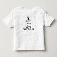 Customisable KEEP CALM and LOVE CALIFORNIA