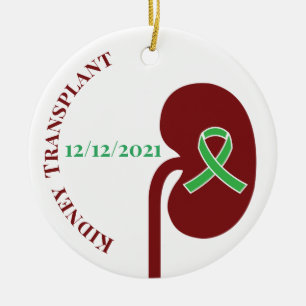Customisable Kidney Transplant Ornament 