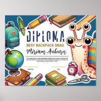 Customisable Kids' Diploma - Fun and Colourful