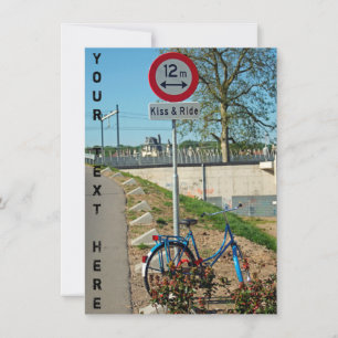 Customisable kiss & ride Card