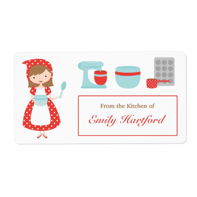 Customisable Kitchen Labels (Front)
