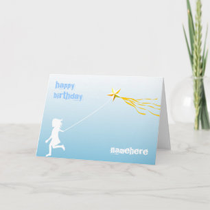 Customisable: Kite runner Card