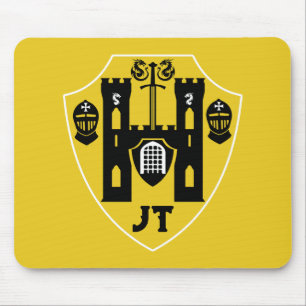 Customisable Knights Shield Mouse Pad
