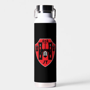 Customisable Knights Shield Water Bottle