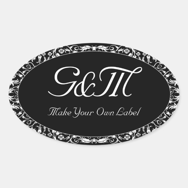 Customisable Label Floral (Front)