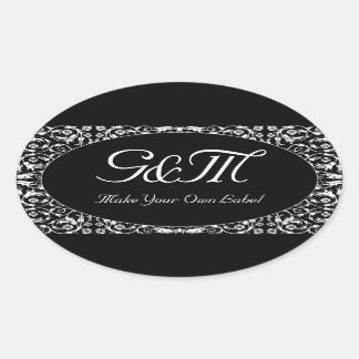 Customisable Label Floral