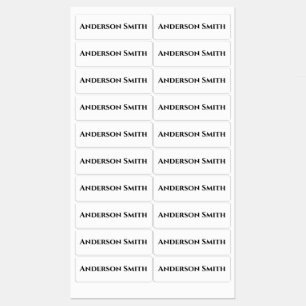 Customisable Labels for Fabric Crafter or Artist