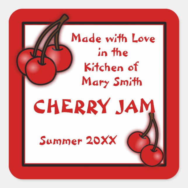 Customisable Labels for Homemade Gifts (Front)