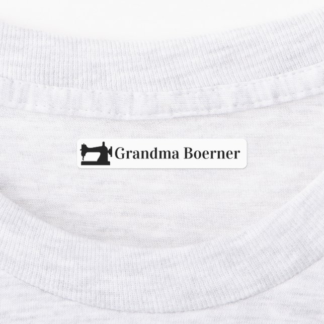 Customisable Labels for Made by you (Affixed)